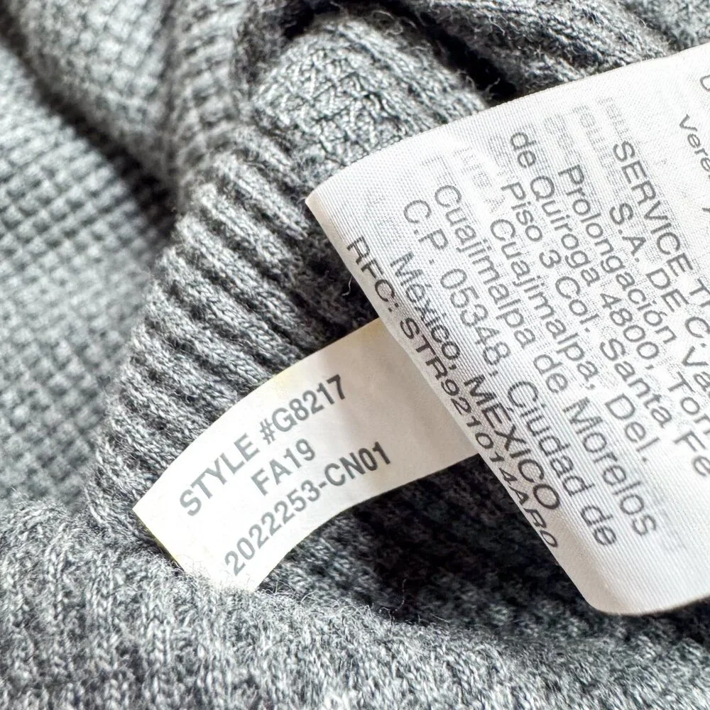 J Crew Shirt Mens Large Gray Henley Outdoor Office Casual Camp Hike‎ Fish Hunt